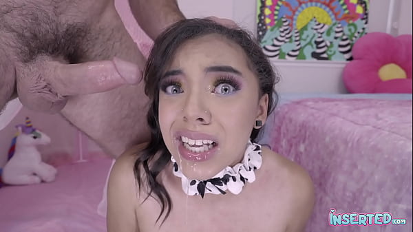 Download Video - INSERTED Zerella Skies learns to milk a cock