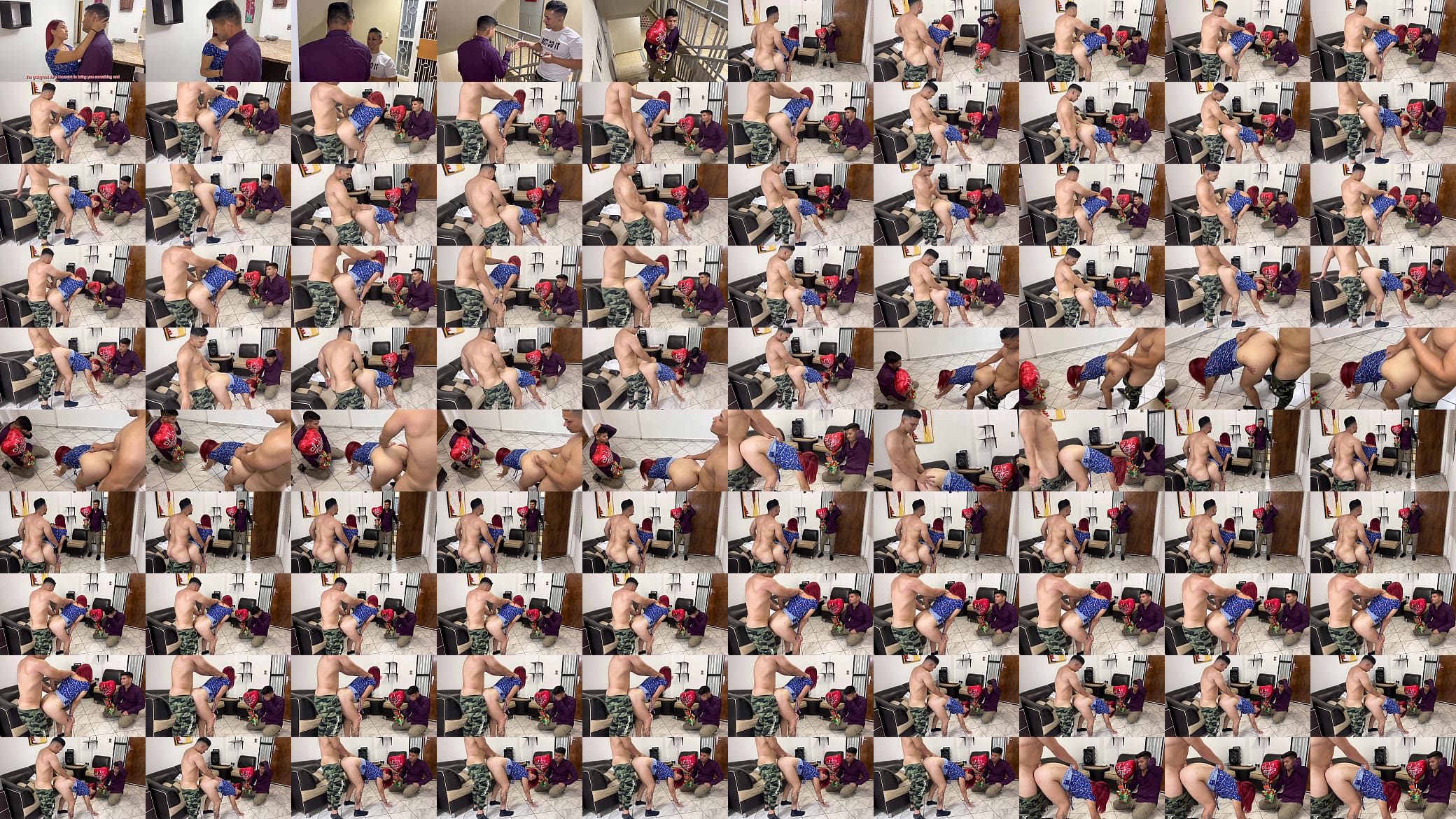 Novio le Trajo un Regalo Romantico a su Novia y la Encontro Follando con su Amigo el dia de San Valentin NTR Netorare 预览图