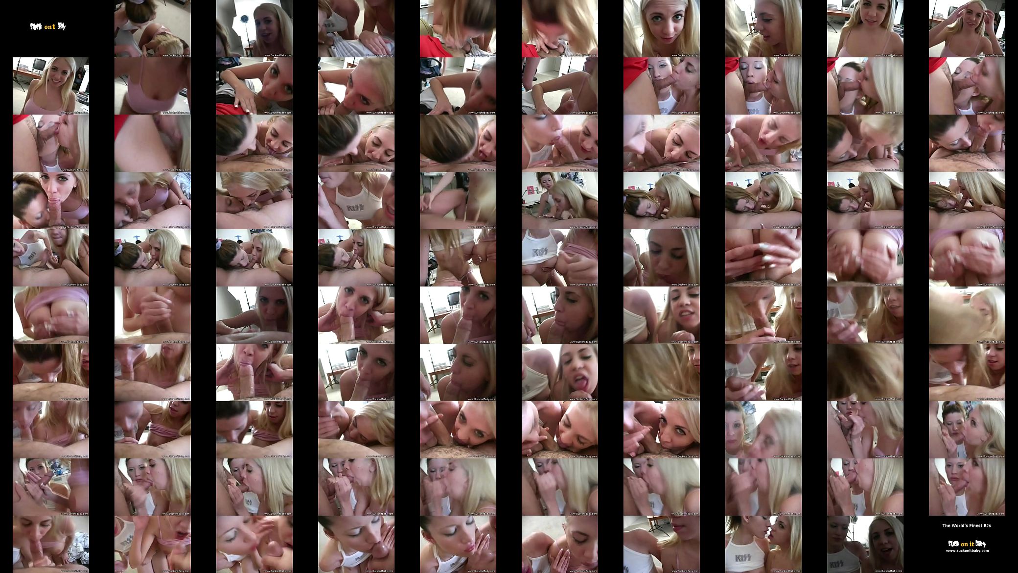 Double Blowjob From Horny Babes 预览图