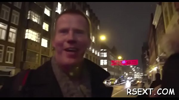 Horny old dude takes a trip in amsterdam's redl...
