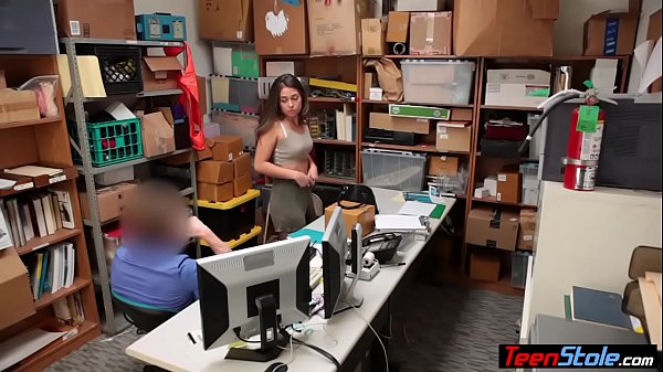 Download Video - Shy petite teen thief punish fucked by a LP officer