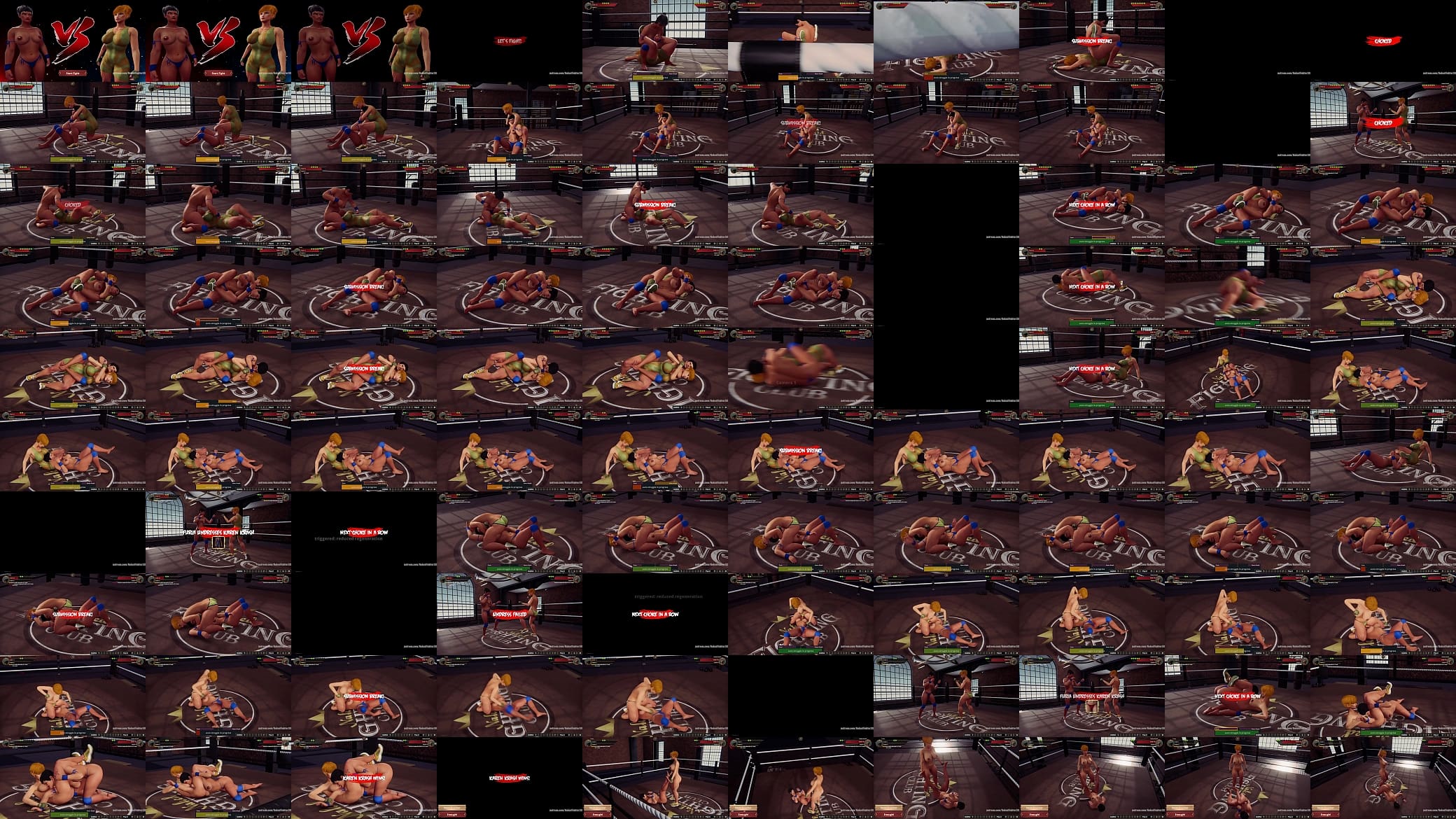 Furia VS Karen Krash (Naked Fighter 3D) 预览图