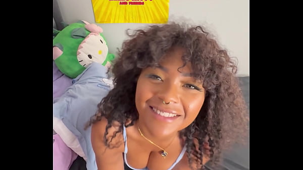 Ebony MILF POV Anal Fuck with a Hot Young White Boy