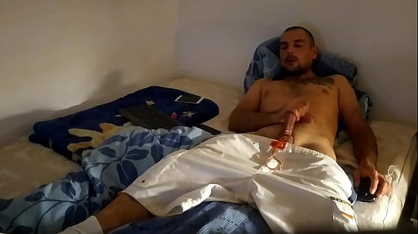 Pollish guy jerking off to orgasm