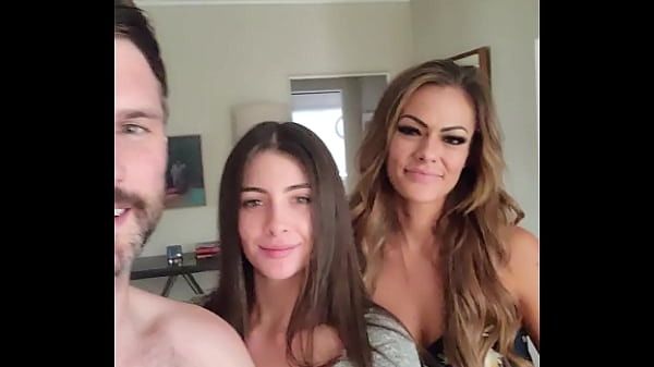 Threesome with Really Hot Pornstars Aila Donovan TruKait