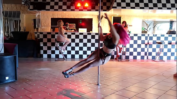 Noochka seduces Marie Lumacarie & Lety Howl with an incredible demonstration of Pole Dance to end with a Lesbian threesome and a fountain of Squirt!