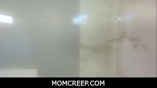 MomCreep- Busty inked MILF stepmother Joanna Angel fucked by stepson in the shower