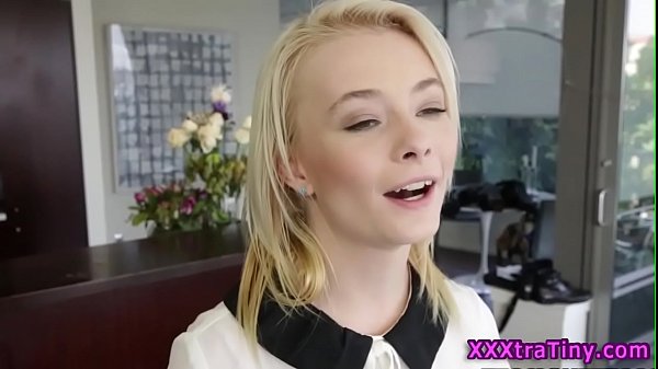 Petite stockings teen cum