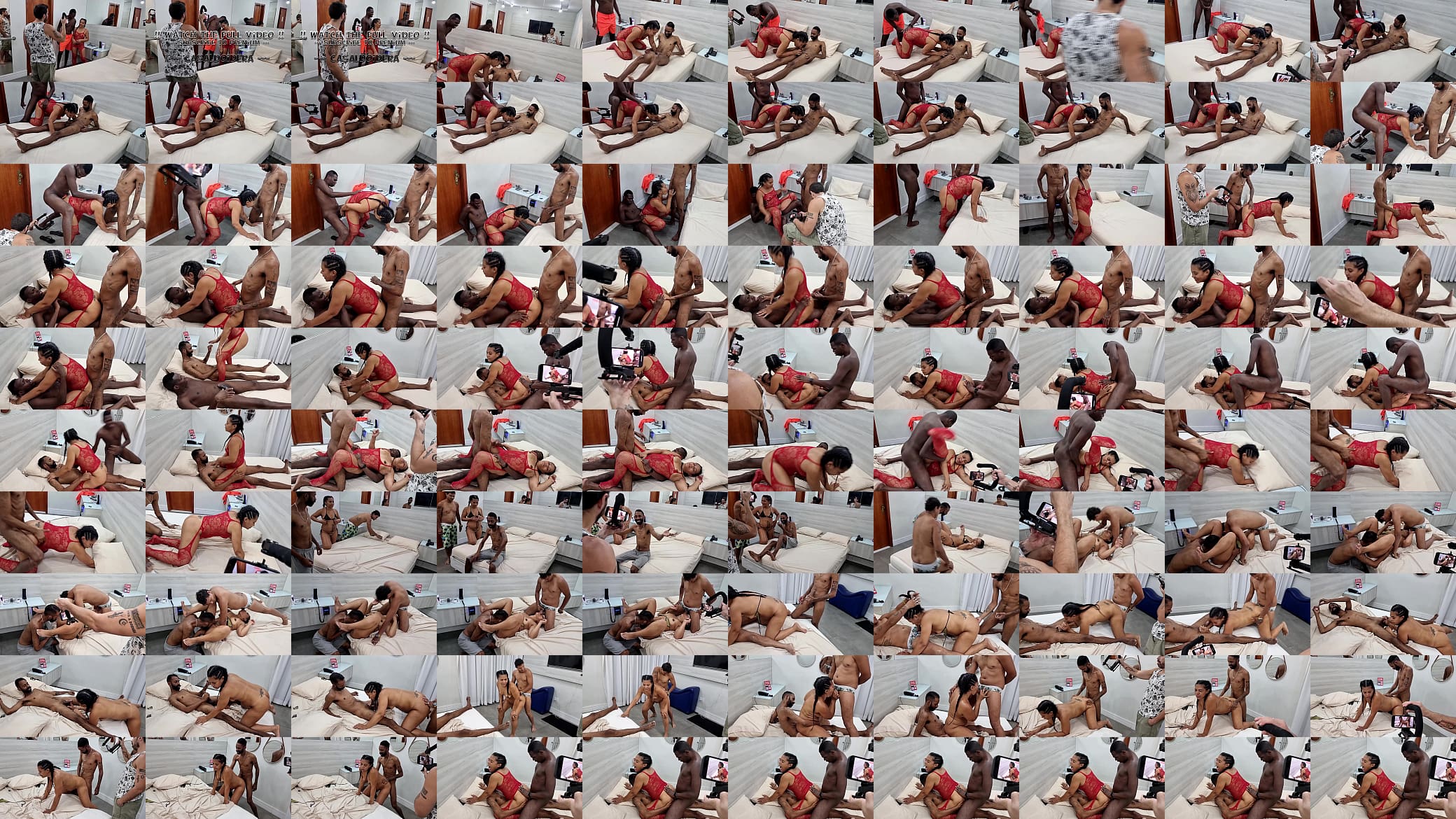 Bastidores da primeira vez no porno da milf casada Sisi Caprinha dando muito cu e fazendo muita DP 预览图