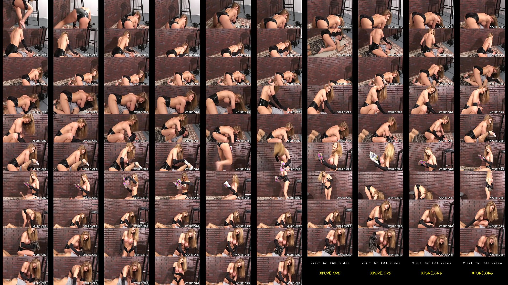 Boy gets thonged and mistreated by a rough femdom 预览图