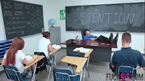 Izzy Bell in The Detention Dickdown