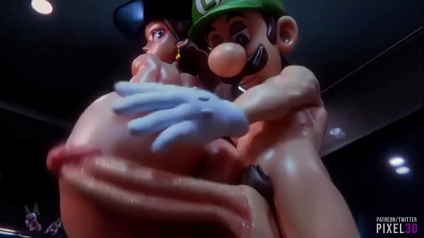 Super Mario - Pauline X Luigi 3d