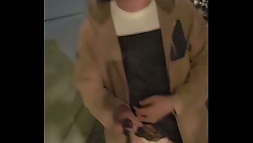 Shemale Ting xuan enjoys solo outdoor fun.