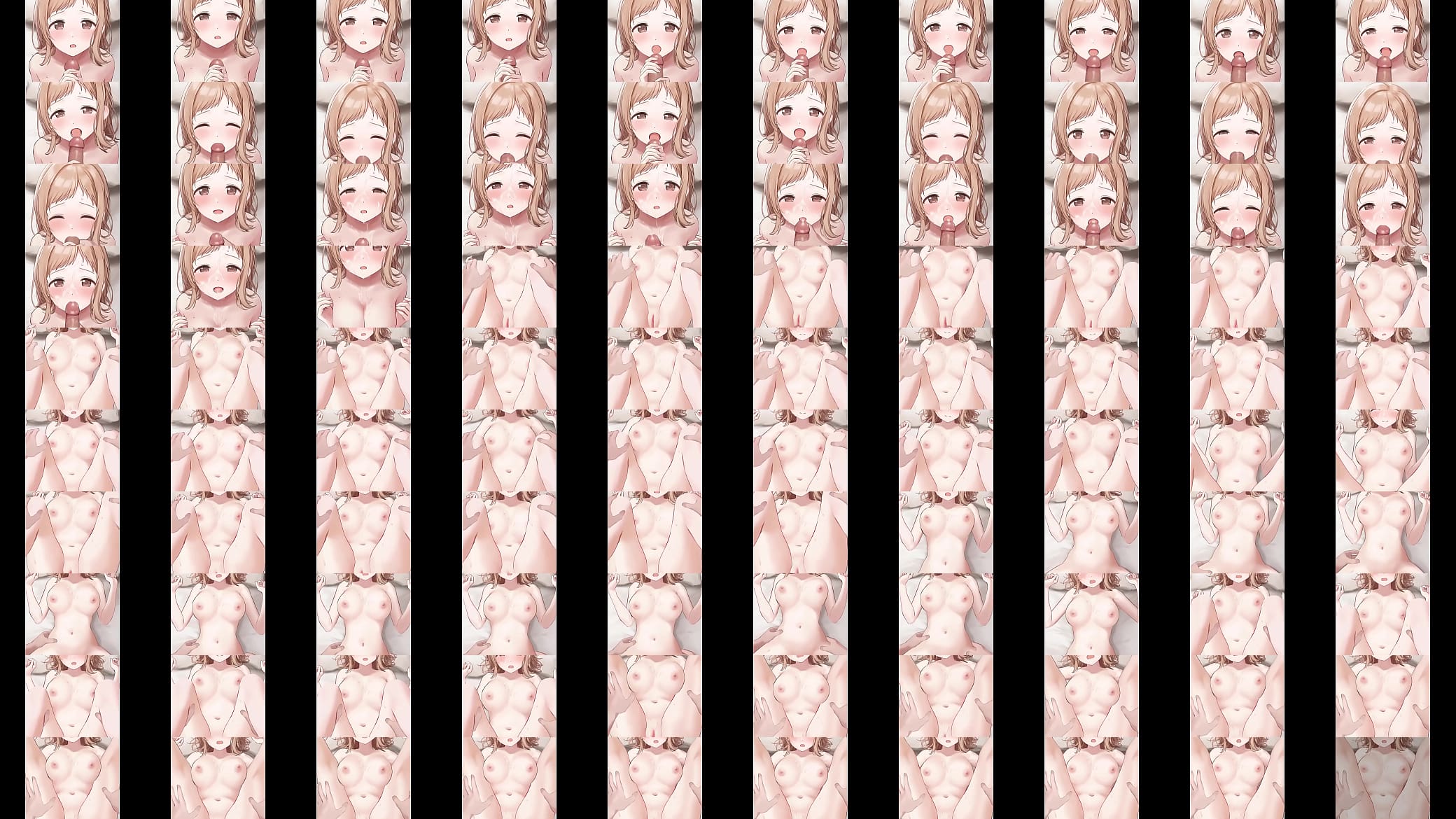 Maho Sakuragi Idolmaster Creamy pie Blowjob by Najar 预览图