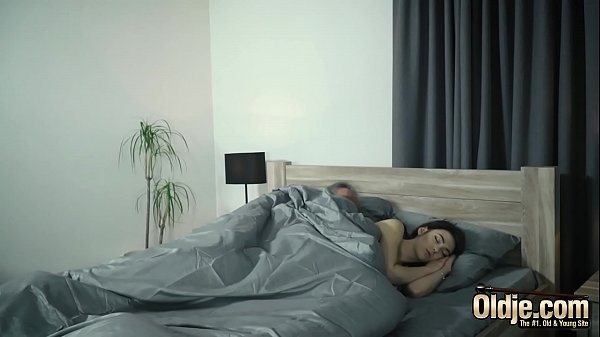 Grandpa fucks hot nympho shoves his cock inside her and she has multiple orgasms