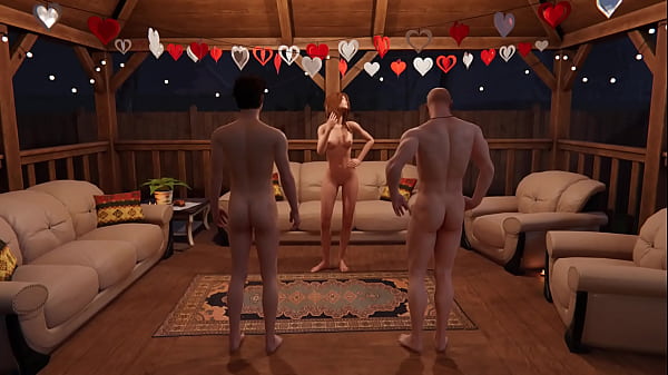 House Party Game Outdoor Threesome