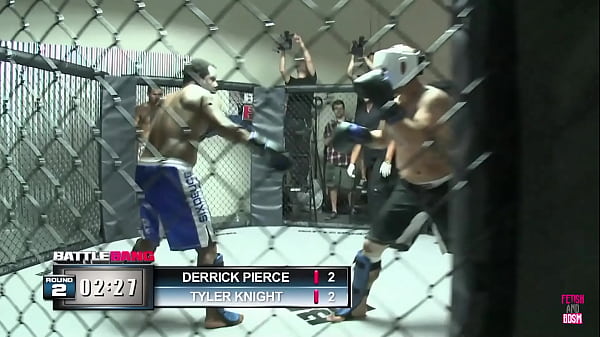 As the winner in the ring Derrick receives the beautiful blonde Jessica as a prize