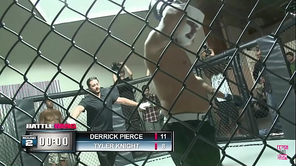 As the winner in the ring Derrick receives the beautiful blonde Jessica as a prize