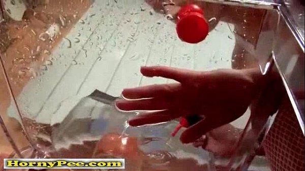 Steamy fetish teen pissing and masturbating