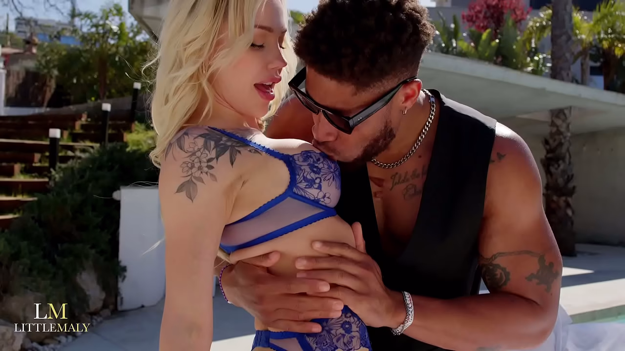 Petite Finnish Blonde gets Destroyed &amp_ Creampied by BBC Bull