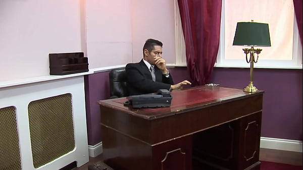 secretary comes home - strip and pussy ass massage, Business Bitch