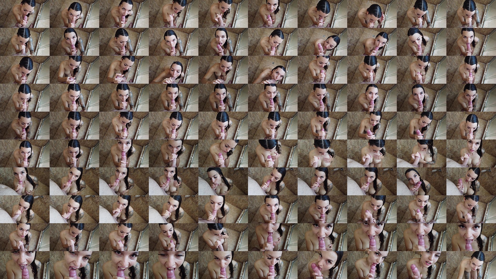 Cum Swallowed in the Shower 预览图