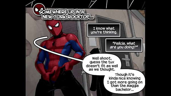 The Nuptials of Spider-Man and Black Cat- Comic Dub