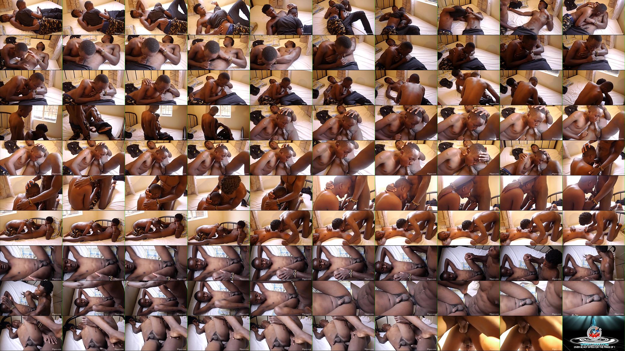Africans Rick and Jordan Bareback 预览图