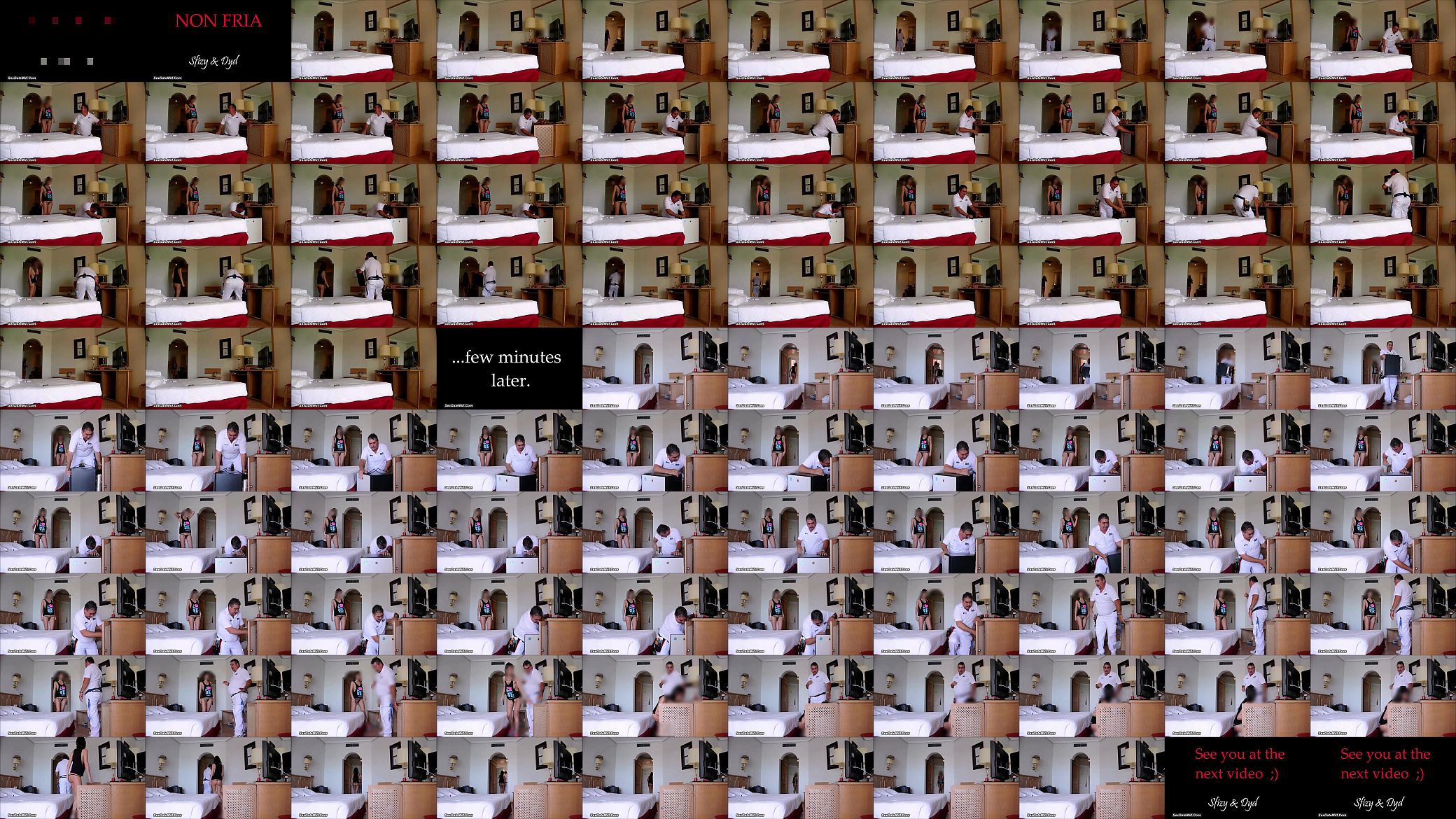 Woman Flashes Hotel Staff 预览图