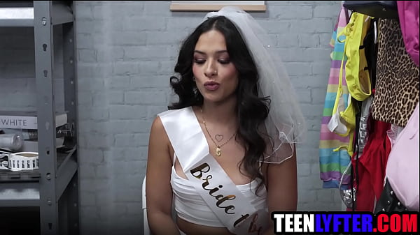 Young bride gets caught stealing dildos