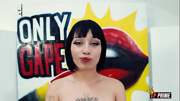 young skinny girl doing anal GAPE | Amber Kai | LP Productions