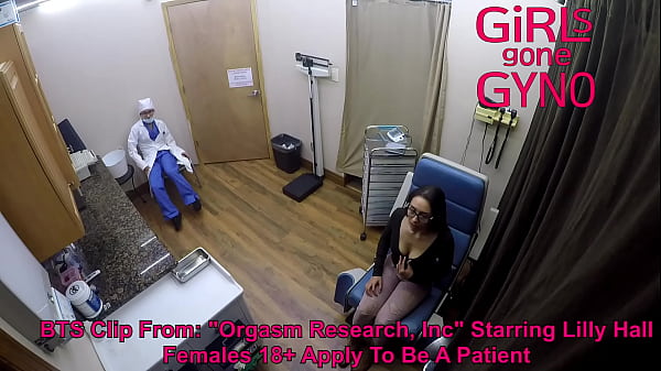 SFW - NonNude BTS From Lilly Hall in Orgasm Research, Nurse Seduction and ChitChat ,Watch Entire Film At GirlsGoneGyno Reup