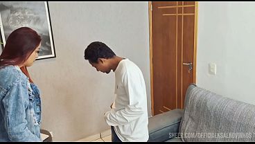 Seamstress Fanny left the endowed man with an erection while taking measurements for his pants!