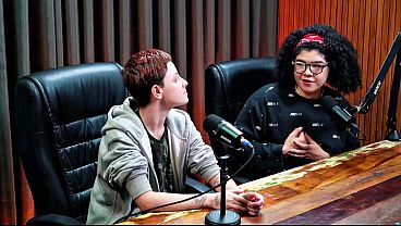 Lohan (trans man) and Sofie (trans woman) on Black Cast SP discussing non-monogamy — it caused quite a stir.
