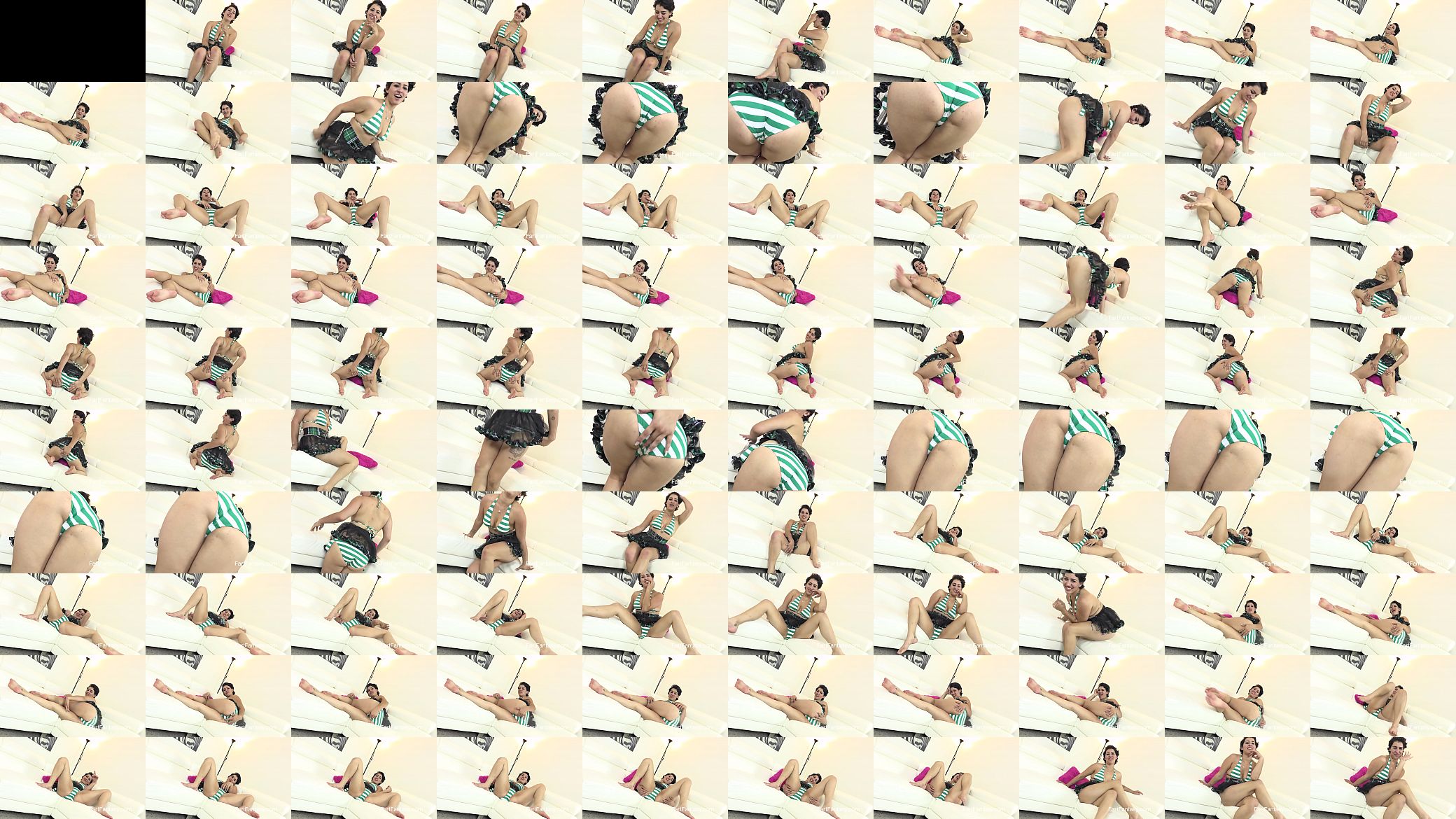 Sedusa Drakaina's Smelly Farts in Striped Bikini 预览图