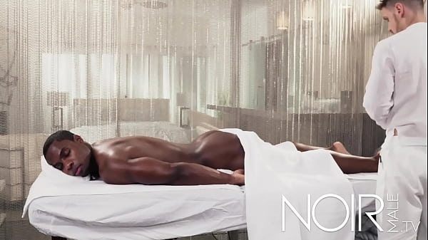 Download Video - I give my BLACK friend a MASSAGE and I end up FUCKING him