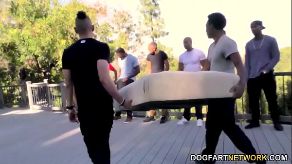 A Dozen BBCs Get Sucked Off By Brooklyn Chase
