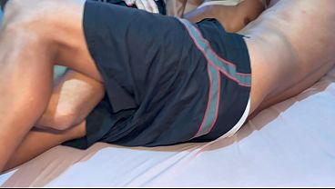 TWINK PROMETEU DA O CU PARA OS DOIS DOTADOS DO TIME E CUMPRIU.