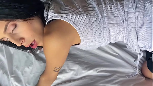 SHE SCREAMEDBusty Big Tits Latina 18yo Rimming in Rough POV