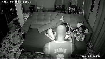 Husband films wife having sex with another woman.
