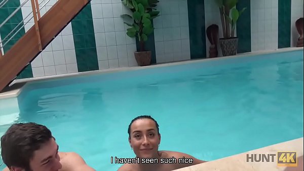 Download Video - HUNT4K&period; Pool was ideal place to pick up and penetrate girl for cash