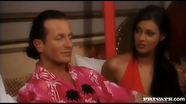 Three Hot and Horny Pornstars Screw Together with One Lucky Man
