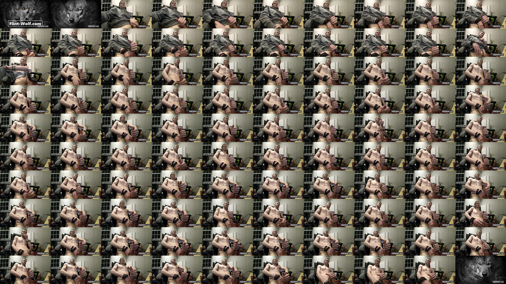 Flint Wolf ULTIMATE DAILY CUM CHALLENGE! Day 2 Cum 6! 预览图