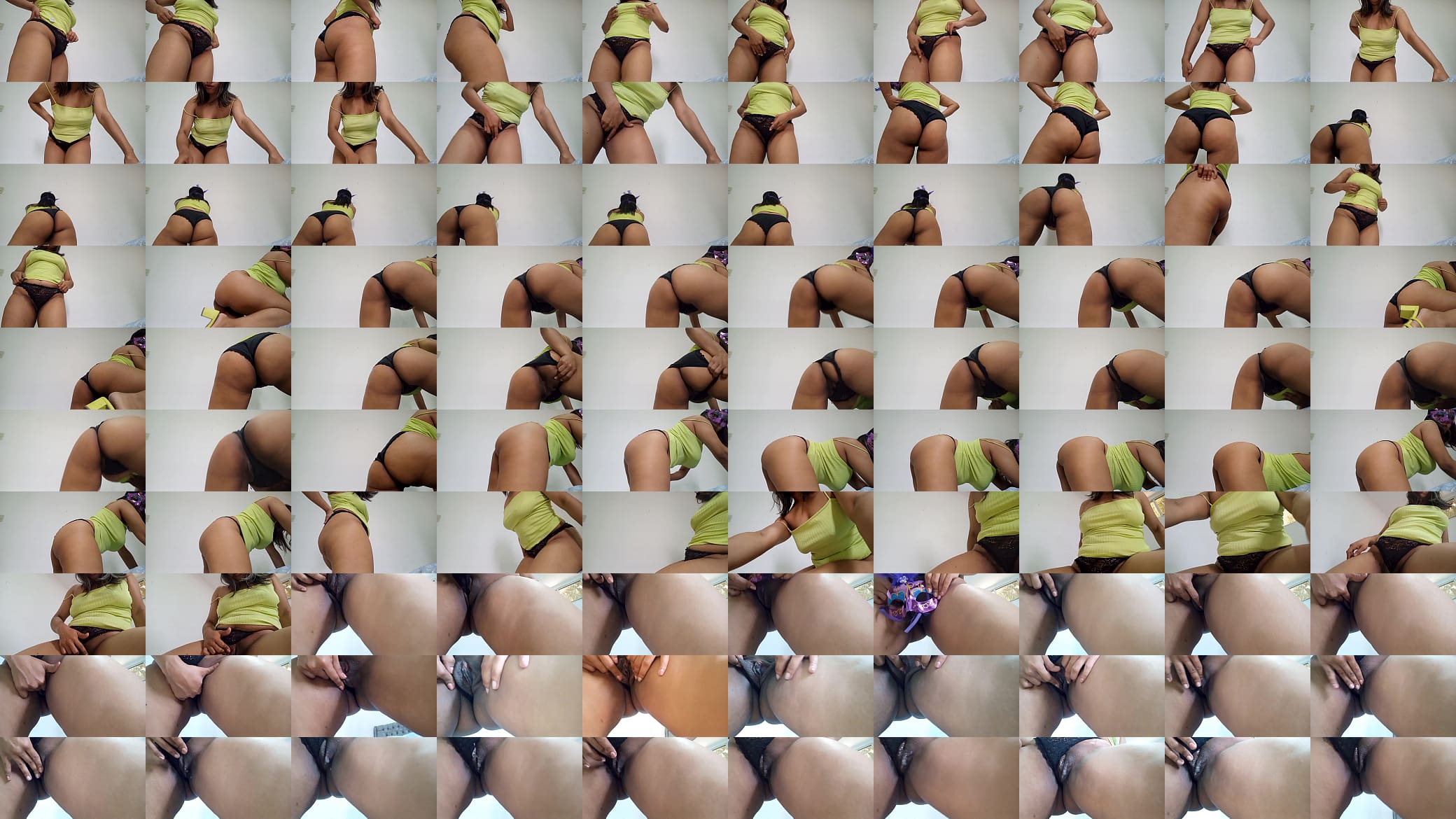 HIJASTRA ENSE&Ntilde;A LA POSICION QUE LE ENCANTARIA QUE LA FOLLEN Y LE METAN LA VERGA MOSTRANDO CULO Y TETA PARA MASTURBARSE 预览图