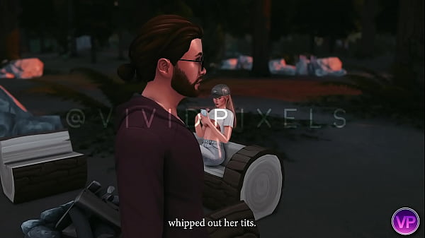 HORNY OLD DAD FUCKS HIS STEP DAUGHTERS BEST FRIEND DURING CAMP TRIP - THE SIMS 4