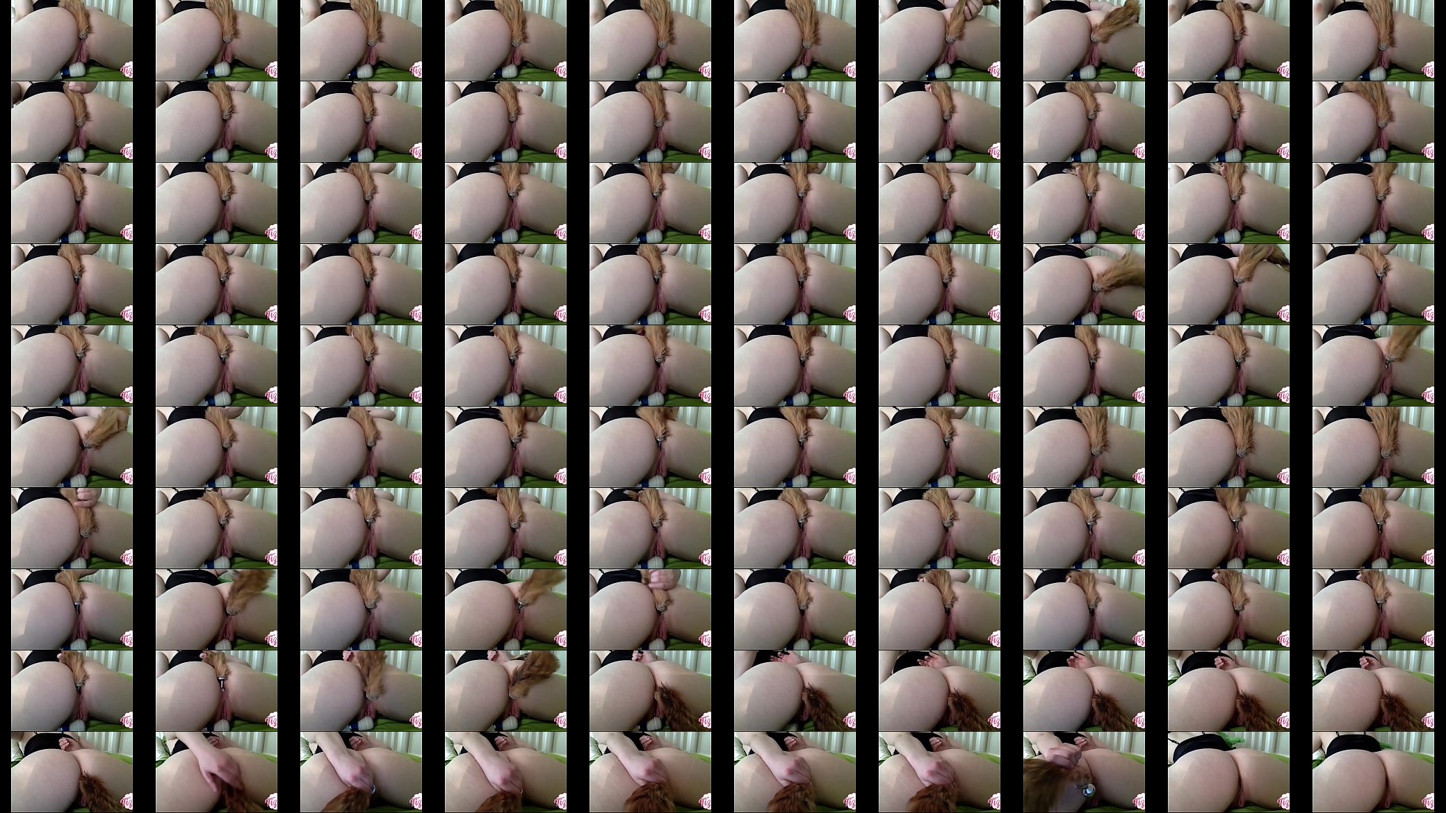 Amateur girl cumming with anal plug 预览图