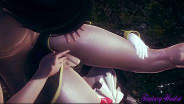 Fire Emblem Hentai - Edelgard fingering and fucked - Japanese manga anime game porn