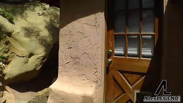 Nympho Jodi Taylor Was Dicked By Alex Legend Outdoor On The Wood Stairs!