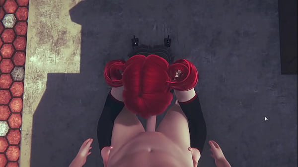 Kasane Teto 重音テト Deep throats you in public area POV