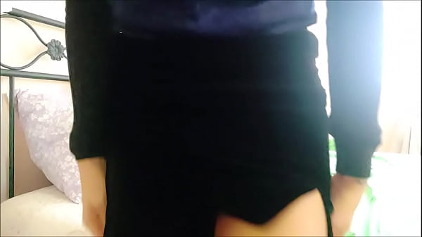 stepson! this is a real disaster! you ejaculated on my skirt, and now how do I do it?